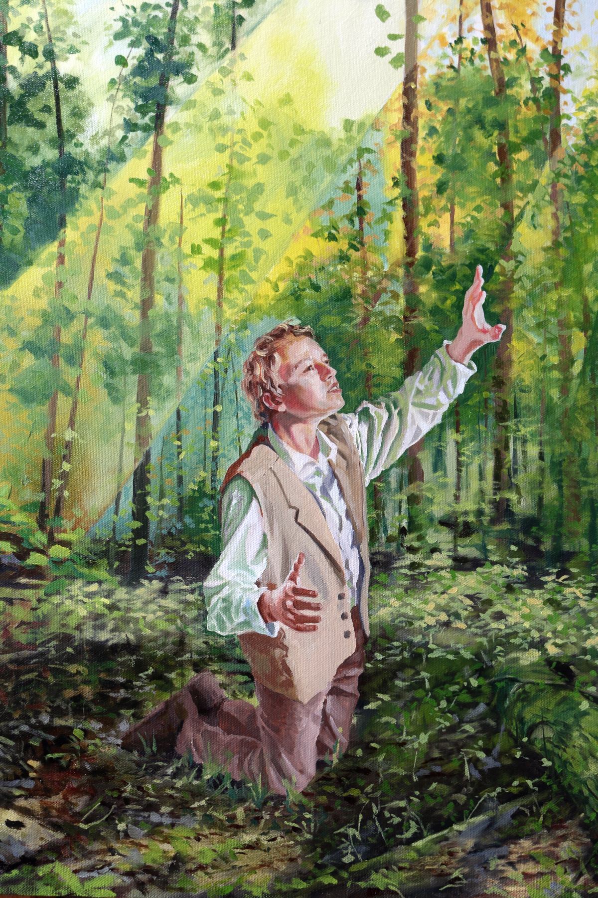 First Vision (detail) - Joseph