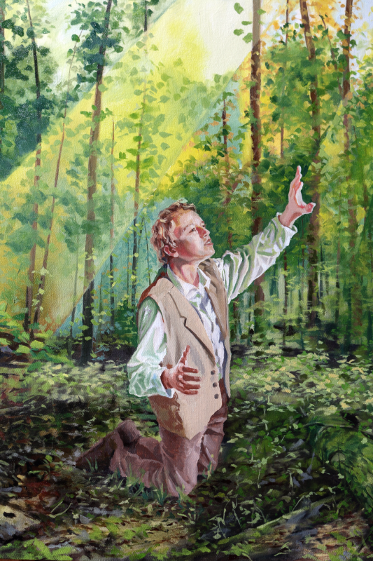 First Vision (detail) - Joseph